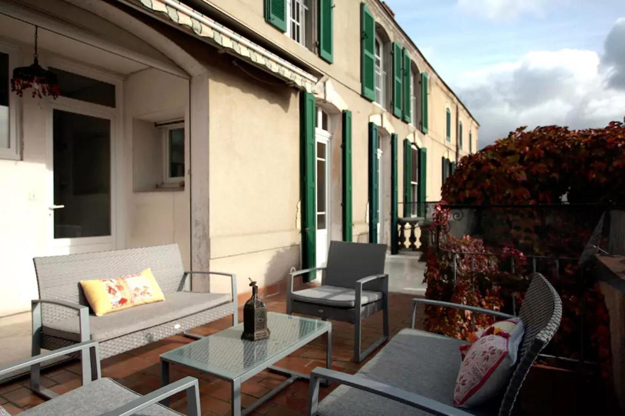 Maison De Maitre A Bram # Jacuzzi מראה חיצוני תמונה
