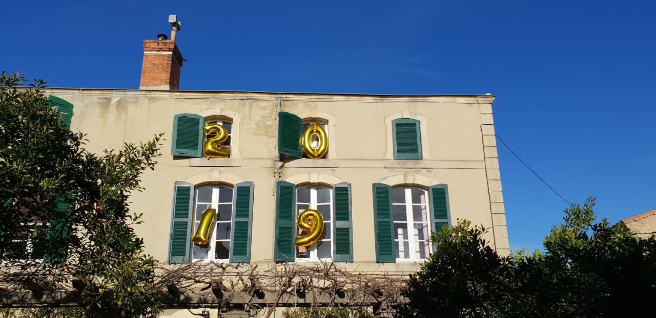 Maison De Maitre A Bram # Jacuzzi מראה חיצוני תמונה