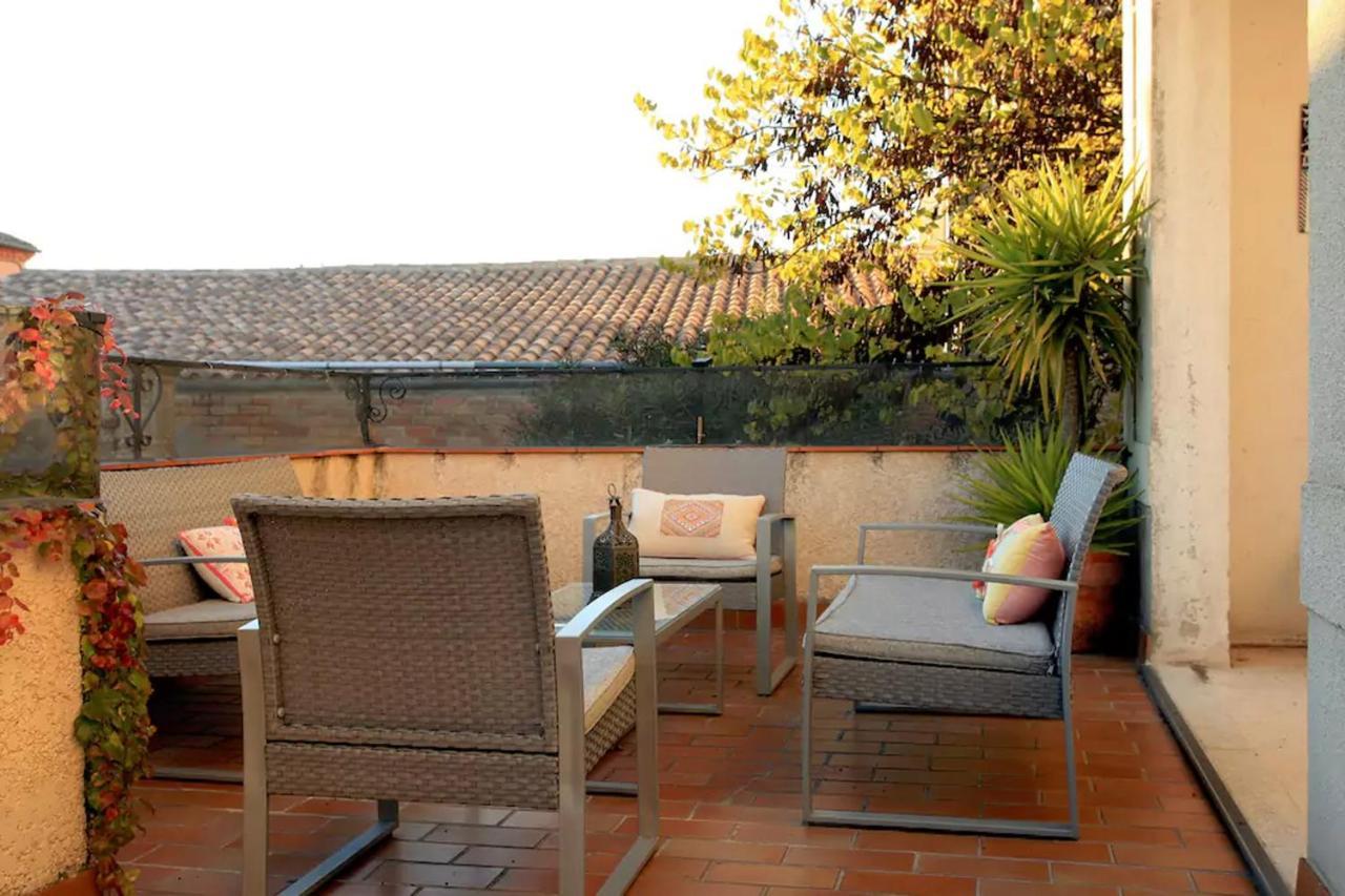 Maison De Maitre A Bram # Jacuzzi מראה חיצוני תמונה